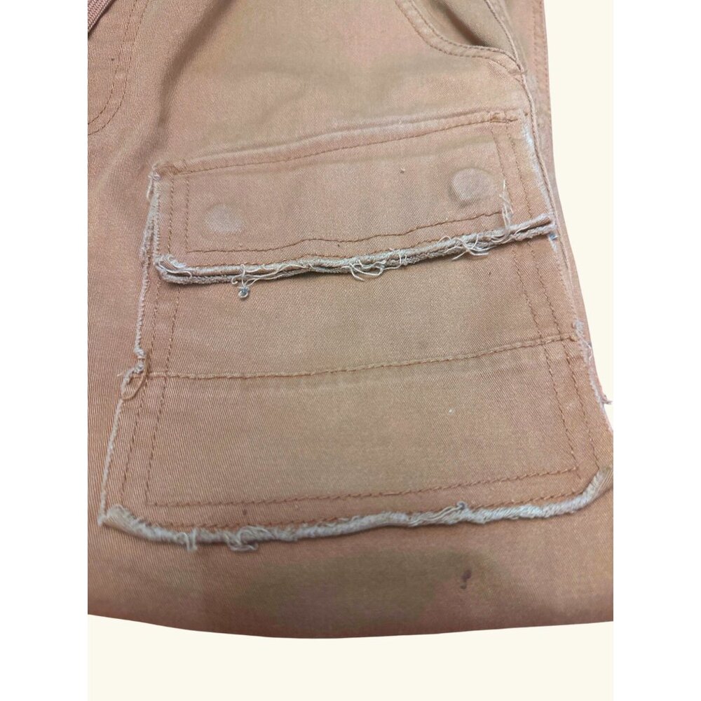 CCC Moto Cargo Jogger Pants Drawstring Waist Khaki Color CSG Champs Footlocker - Picture 7 of 7